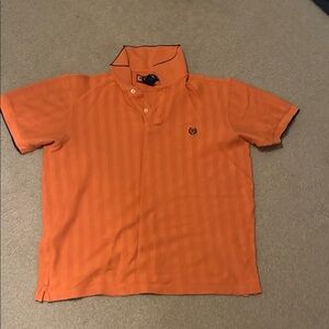 Chaps Men's Orange Polo Shirt